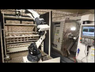 CNC Draaiwerk geautomatiseerd met Robotcel